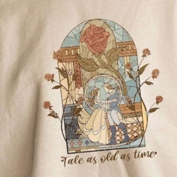 Tale As Old As Time Beauty And The Beast Disney Princess Retro Sweatshirt - Picture 2 of 5